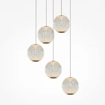 Подвесной светильник Maytoni Sapphire MOD293PL-L30BS3K (LED, 220V, на проводе, шарики)