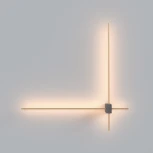 Настенный светильник (бра) Pars 3000К 12Вт IP 20 LED Maytoni Technical C070WL-L12GB3K (220V)