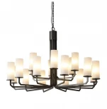 Подвесная большая люстра Newport 35100 35112+6/C (220V, на цепи)