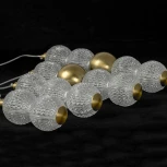 Подвесной светильник Lussole Cayuga LSP-7183 (LED, 220V, на проводе, шарики)