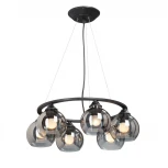 Подвесная люстра Vitaluce V4481-1/6S (220V, на тросе, шарики)