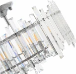 Потолочная люстра хрустальная на штанге Arte Milano Sorrento-2409 372409/6/100/470 CR (220V)