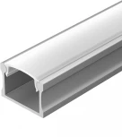 Профиль с экраном ALU-WIDE-H15-2000 ANOD+FROST (Алюминий) 014848 Arlight