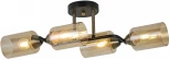 Потолочная люстра на штанге ILLUMICO IL8148-4COU-79 BK BR (220V)