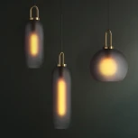 Подвесной светильник Gauss 20 Шар Серый ImperiumLoft Gauss01 (189520-26)