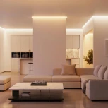 Профиль СEIL-S18-SHADOW-SIDE-3000 WHITE (Arlight, Алюминий) 050501