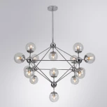 Потолочная люстра на штанге Arte Lamp Bolla A1664SP-15CC (220V, шарики)