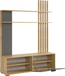 Бери Гостиная (Стенка), цвет дуб крафт золотой/графит Mebelson (арт.GNS-01.2564)