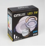 Встраиваемый точечный светильник Citilux Акви CLD008010 (LED, 220V, круглые, IP44)