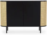 Сервант Male ОГОГО (арт.729914), (МДФ,ЛДСП,Ротанг/Бежевый,Черный)
