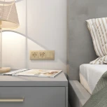 Рамка на 3 поста Aluminium (шампань) Werkel W0031711 (a052314)