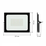 Прожектор уличный Эра LPR-021-0-65K-100