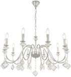 Подвесная люстра Arte Milano AM342101 342101/10 CR (220V, подвески, на цепи, подсвечник, свеча)