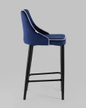 Стул полубарный Stool Group Коби велюр синий УТ000025308