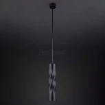 Подвесной светильник Eurosvet Scroll 50136/1 LED черный (220V, на проводе)