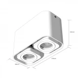 Накладной светильник White RAUMBERG Rund RundS2Wh (220V)