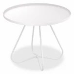 Столик кофейный Sheffilton SHT-CT3-2 белый муар от фабрики Sheffilton