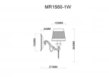 Бра MyFar Dana MR1560-1W