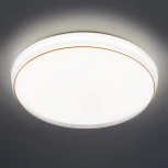 Потолочный светильник круглый светодиодный с пультом регулировкой цветовой температуры и яркости ЭРА SPB-6-80-RC Solar RGBD (220V, круглые)