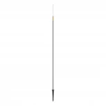 Грунтовой светильник светодиодный KT-CATALI-BOLL-H1075-0.5W Warm3000 (BK, 160 deg, 24V) (Arlight, IP65 Металл) 050683