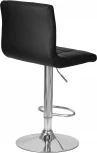 Стул барный DOBRIN CANDY (черный) 5006-LM CANDY, цвет сиденья черный, основания хром