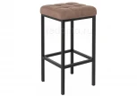 Барный стул Woodville Лофт ткань катания корица / черный матовый 432934