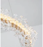 Подвесная люстра Kink Light Лаура 08244,36A (220V, на тросе, кольцо, круг)