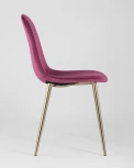 Стул Stool Group Валенсия велюр бордо золотые ножки УТ000004432