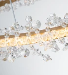 Подвесной светильник Kink Light Лаура 08243,36A (LED, 220V, на тросе, кольцо)