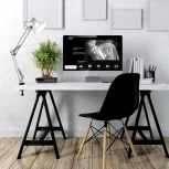 Офисная настольная лампа на струбцине Gauss GT0011 (220V, выключатель)