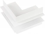 Коннектор угловой MAG-ORIENT-CON-2652-FDW-L90-EXT (WH, внешний) (Arlight, IP20 Металл) 037786