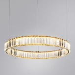 Подвесная люстра Divinare Renata 1135/17 SP-36 (LED, 220V, хрусталь, на тросе, кольцо)