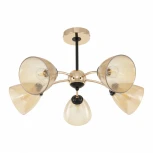 Потолочная люстра на штанге Arte Milano Napoli-329007 329007/5 GD.BK (220V)