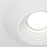 Встраиваемый светильник Gyps Modern GU10 1x35Вт Maytoni Technical DL004-1-01-W