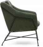 Brida Кресло зеленое на черных стальных ножках La Forma (ex Julia Grup) арт.181451
