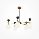 Потолочная люстра на штанге Maytoni Museo MOD436PL-05BS