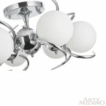 Потолочная люстра на штанге Arte Milano 271007/6C Ni (220V, шарики)