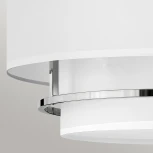 Потолочная люстра на штанге Hinkley Graham HK-GRAHAM-L-PN (220V, круглые)