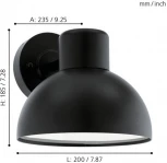 Настенный светильник уличный Eglo Entrimo 96207