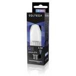 Лампочка светодиодная E14 6W 4000K Voltega Ceramics 4687