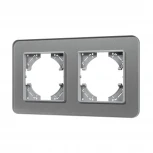 Рамка стеклянная FRM-OMALI-SFGS-2-GR (Arlight) 049710