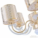 Подвесная люстра Arte Milano Florentia-8857 308857/6 Wh/Gd (220V, на цепи)