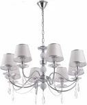 Подвесная люстра Arte Milano AM342109 342109/8 CR+LWT (220V, подвески, на цепи)