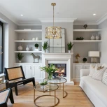 Подвесная люстра Escada Glow 2102/4S Gold Е27*60W (220V, на цепи, круглые)