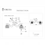 Потолочная люстра Freya Nikki FR5052-CL-06-W