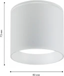 Потолочный светильник уличный Favourite Fantum 4662-1U (220V, круглые, IP54)