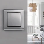 Клавиша для выключателя перекрестного (глянцевый никель) Werkel W1119002 (a051077)