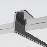 Шинопровод под гипсокартон низковольтный белый 1м Feron CABM1001 41964