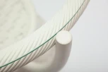 Столик кофейный Andrea ротанг, D60х50см, TCH White (белый) Tetchair 10171