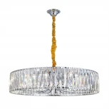 Подвесная люстра Eletto EL321P10 (220V, хрусталь, подвески, на цепи, круглые)